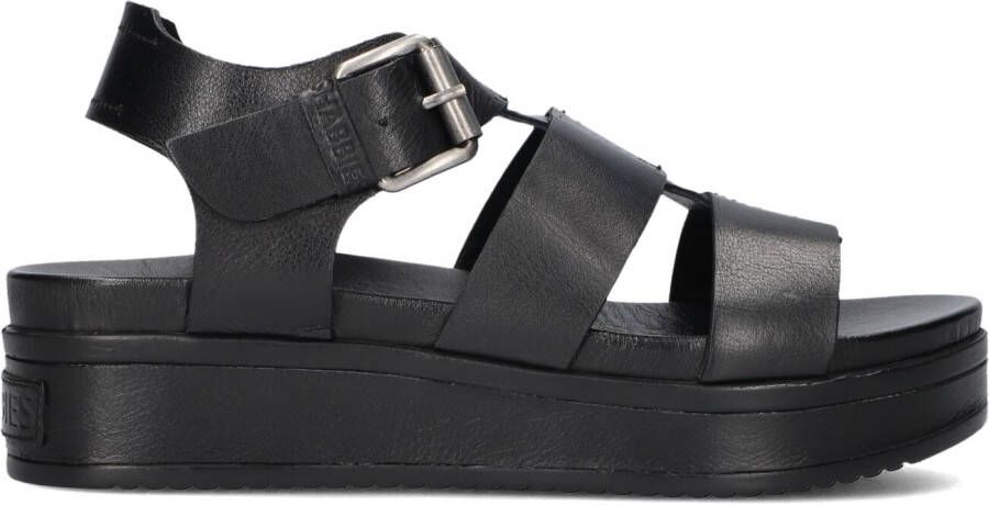 SHABBIES Dames Maro Bold Maat: 37 Materiaal: Leer Kleur: Zwart - Foto 3