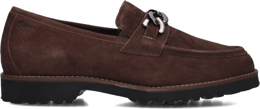 SIOUX Loafers Dames Meredith Maat: 42 Materiaal: Suède Kleur: Bruin