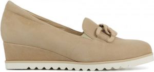 Softwaves Instappers Dames Instapschoenen Damesschoenen Suède 76734 Camel