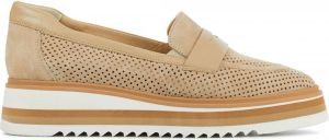 Softwaves Instappers Dames Instapschoenen Damesschoenen Suède 83310 Camel