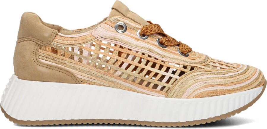 SOFTWAVES Lage Sneakers Dames 8.95.01 Maat: 40 Materiaal: Textiel Kleur: Bruin
