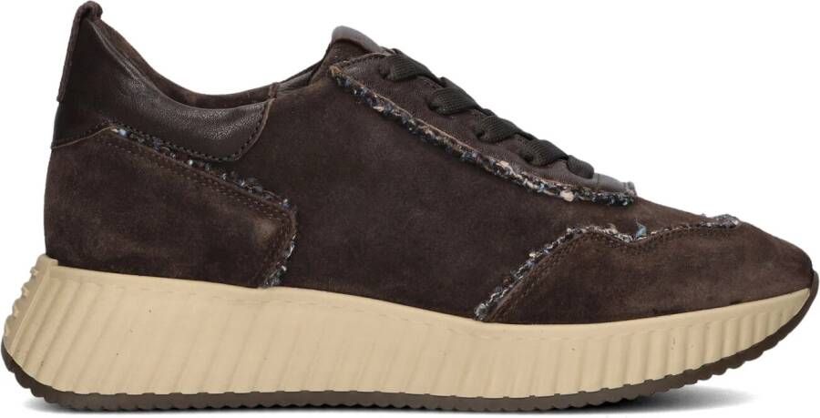 SOFTWAVES Lage Sneakers Dames 8.95.22 Maat: 38 5 Materiaal: Suède Kleur: Bruin - Foto 2
