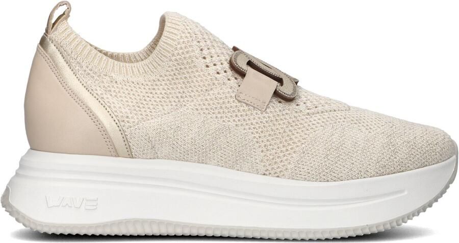 SOFTWAVES Sneakers Dames 9.13.03 Maat: 38 Materiaal: Textiel Kleur: Beige