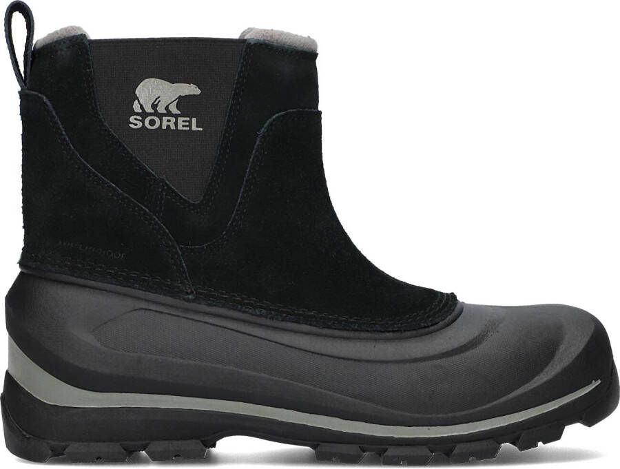 SOREL Chelsea Boots Heren Buxton Pull On Maat: 41 Materiaal: Nubuck Kleur: Zwart