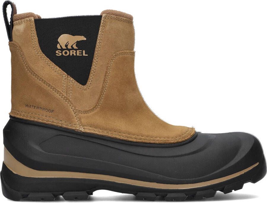 SOREL Chelsea Boots Heren Buxton Pull On Maat: 40 Materiaal: Suède Kleur: Cognac