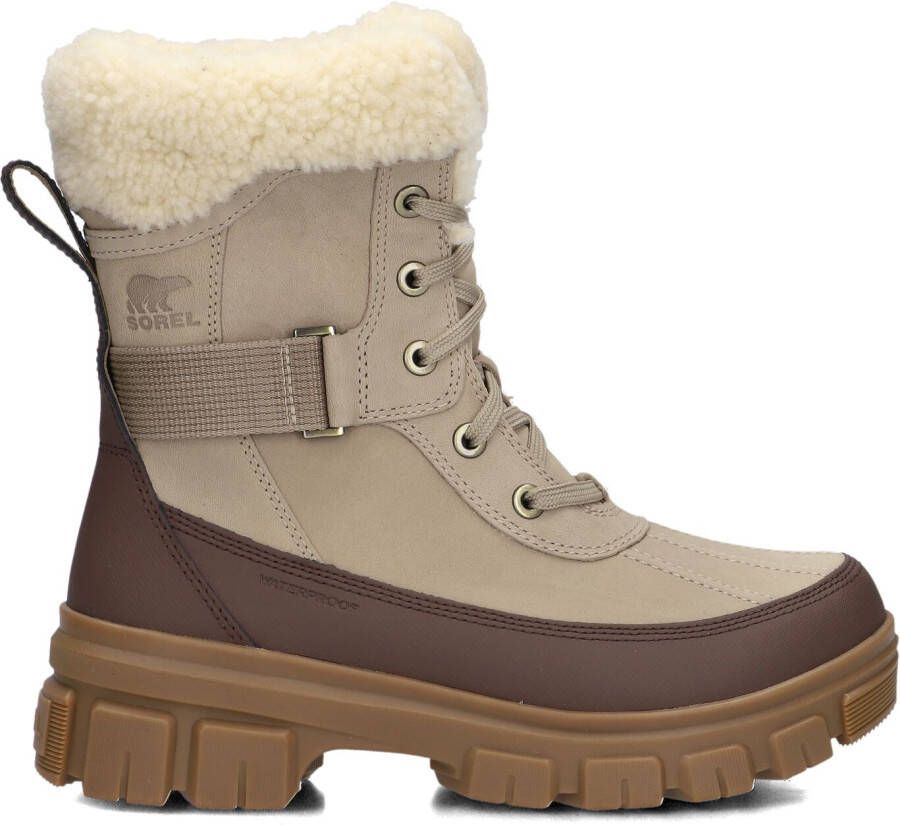 SOREL Enkelboots Dames Torino V Parc Dames Maat: 38 Materiaal: Nubuck Kleur: Taupe