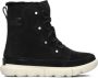 SOREL Veterboots Dames Explorer Next Joan Wp Maat: 42 Materiaal: Suède Kleur: Zwart - Thumbnail 3