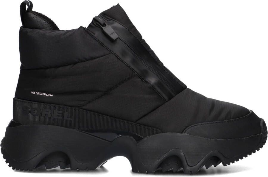 SOREL Hoge Sneakers Dames Kinetic Impact Puffy Zip Dames Maat: 37 5 Materiaal: Textiel Kleur: Zwart