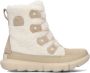 SOREL Vachtlaarzen Dames Explorer Ii Joan Cozy Maat: 38 Materiaal: Textiel Kleur: Beige - Thumbnail 2