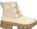 SOREL Snowboots Dames Torino V Wp Suède Creme - Beige