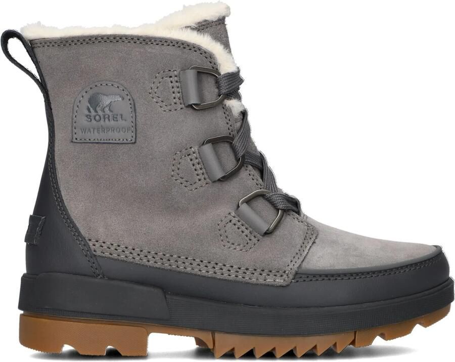 SOREL Veterboots Dames Torino Ii Wp Maat: 37 Materiaal: Suède Kleur: Grijs - Foto 3