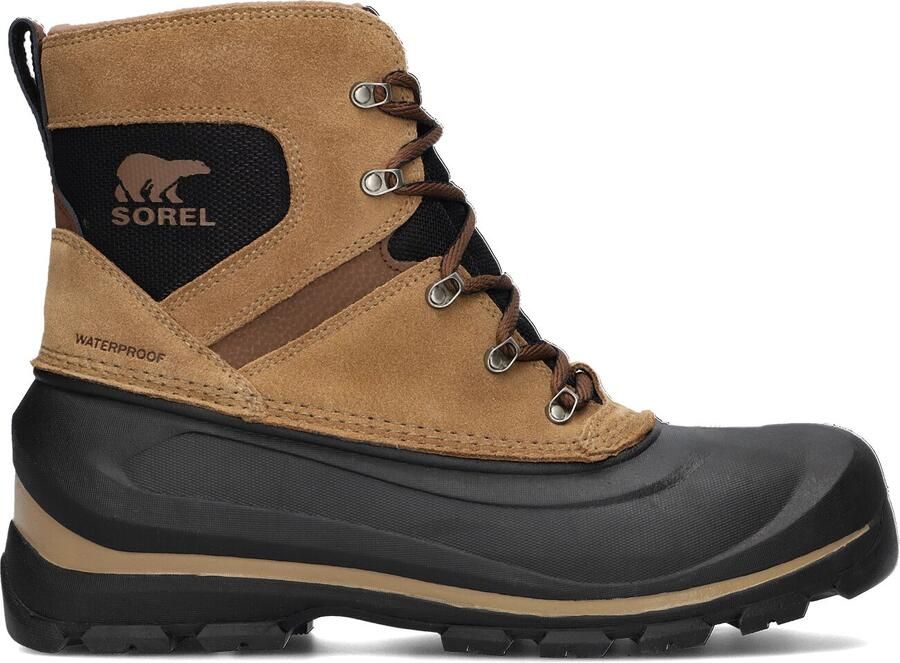 SOREL Veterboots Heren Buxton Lace Wp Maat: 40 Materiaal: Suède Kleur: Cognac - Foto 3