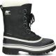 SOREL Snowboots Dames Caribou Wp Nubuck Zwart - Zwart