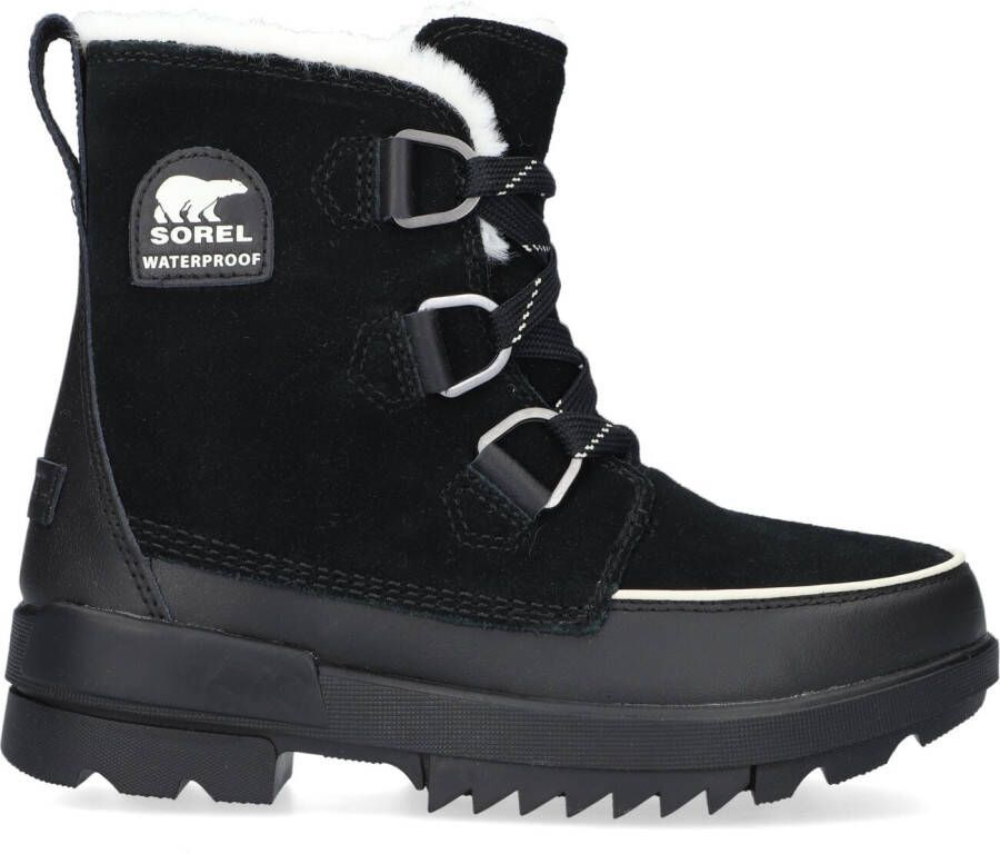SOREL Vachtlaarzen Dames Torino Ii Wp Maat: 38 Materiaal: Textiel Kleur: Zwart