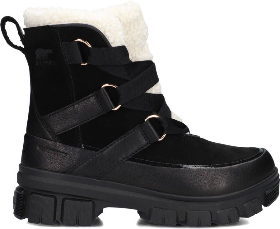 SOREL Veterboots Dames Torino V Resort Dames Maat: 37 Materiaal: Suède Kleur: Zwart