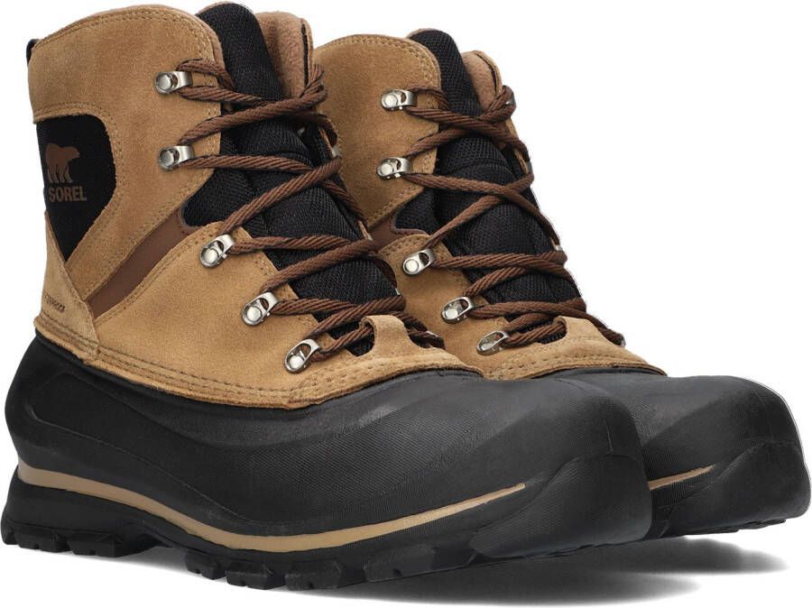 SOREL Veterboots Heren Buxton Lace Wp Maat: 41 5 Materiaal: Suède Kleur: Cognac