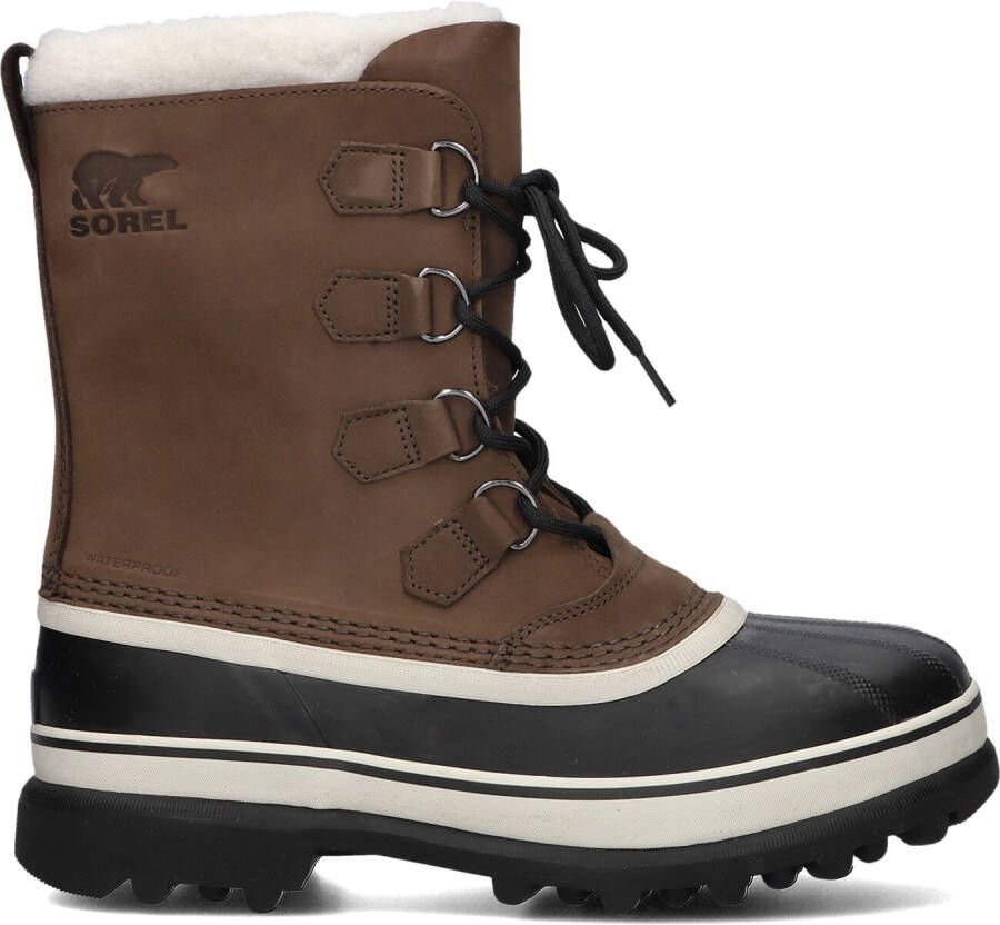 SOREL Veterboots Heren Caribou Maat: 44 Materiaal: Suède Kleur: Bruin