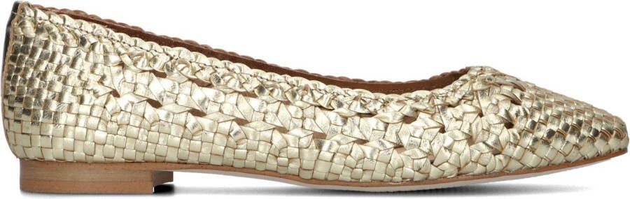 STEFANO LAURAN Ballerina Dames 2652 Maat: 36 Materiaal: Leer Kleur: Goud