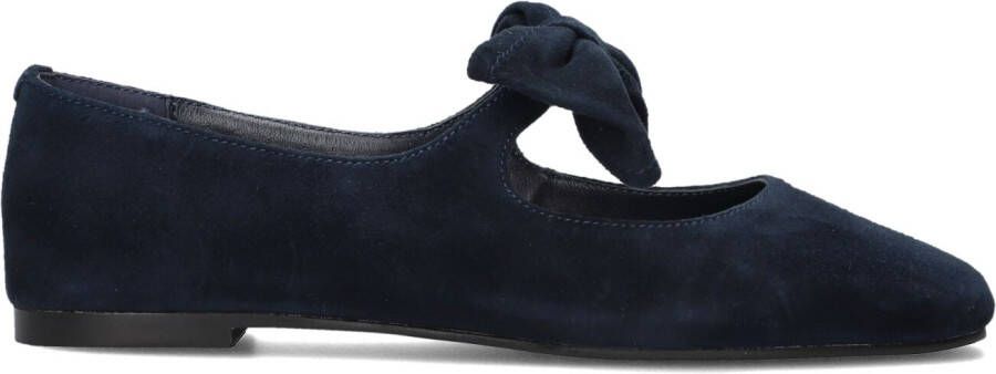 STEFANO LAURAN Ballerina Dames Bailarina Lazo Maat: 36 Materiaal: Suède Kleur: Blauw