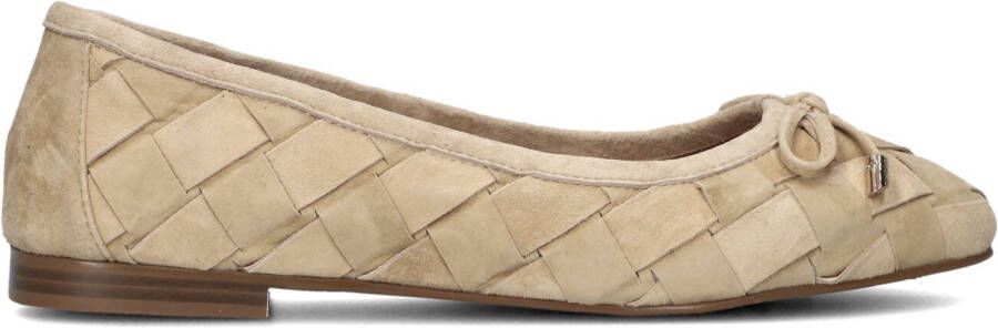 STEFANO LAURAN Ballerina Dames Tb24049 Maat: 36 Materiaal: Suède Kleur: Beige