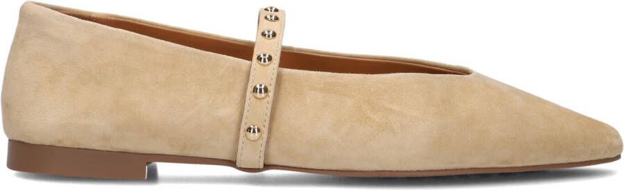 STEFANO LAURAN Ballerina Dames X1417 Maat: 43 Materiaal: Suède Kleur: Beige