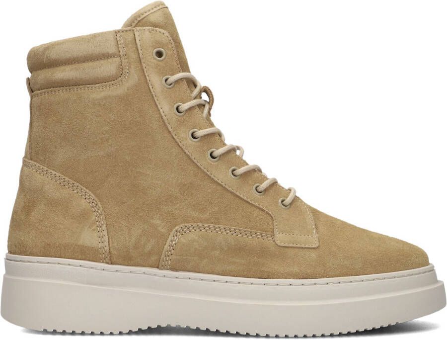 Stefano Lauran Veterboots Heren Boots Laarzen Herenschoenen Suède S3073 Zand