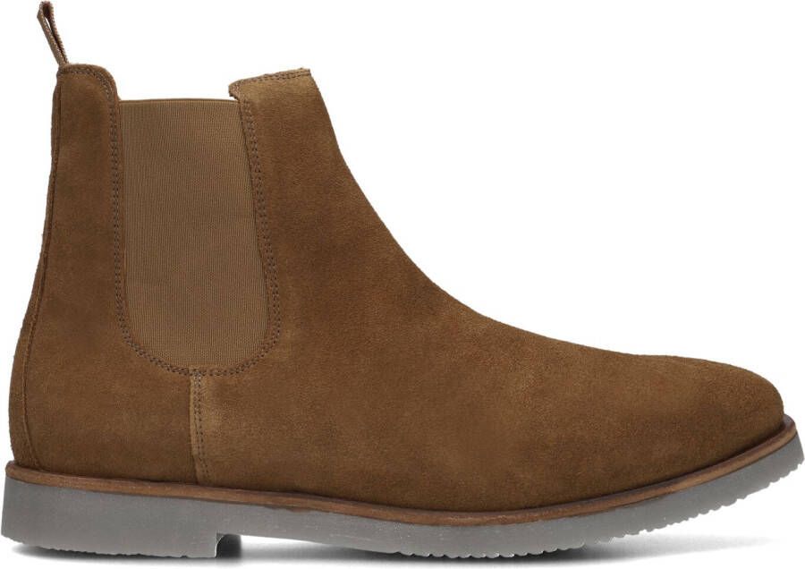 Stefano Lauran Chelsea boots Heren Boots Laarzen Herenschoenen Suède S3075 Midden bruin - Foto 2