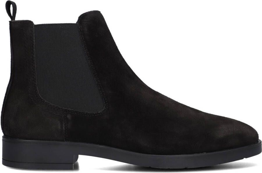 Stefano Lauran Chelsea boots Heren Boots Laarzen Herenschoenen Suède S3091. Zwart