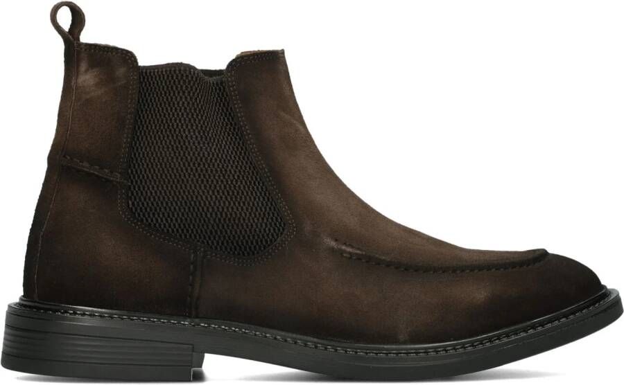 Stefano Lauran Chelsea boots Heren Boots Laarzen Herenschoenen Suède S3217 Bruin