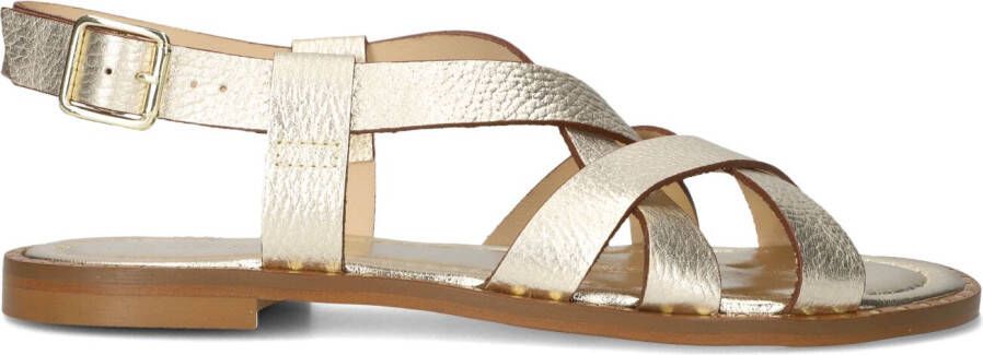 STEFANO LAURAN Dames 22757 Maat: 40 Materiaal: Leer Kleur: Goudkleurig