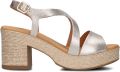 STEFANO LAURAN Sandalen met Hak Dames 2505 Leer Goudkleurig - Goud