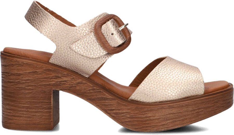 STEFANO LAURAN Dames 930 Maat: 41 Materiaal: Leer Kleur: Goudkleurig - Foto 2