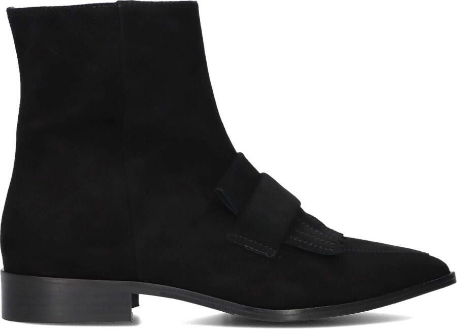 STEFANO LAURAN Enkellaarsjes Dames 22102 Maat: 38 Materiaal: Suède Kleur: Zwart