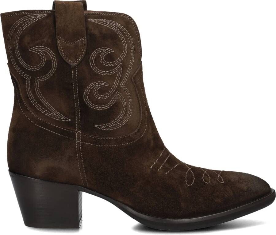 STEFANO LAURAN Enkellaarsjes Dames 702-12 Maat: 41 Materiaal: Suède Kleur: Bruin - Foto 3