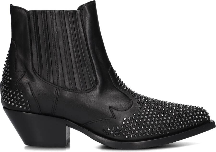 STEFANO LAURAN Enkellaarsjes Dames 9706r Maat: 38 5 Materiaal: Leer Kleur: Zwart - Foto 2