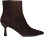 STEFANO LAURAN Enkellaarsjes Dames Botin Maat: 37 Materiaal: Suède Kleur: Bruin - Thumbnail 2