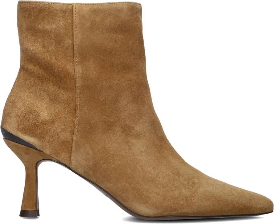 STEFANO LAURAN Enkellaarsjes Dames Botin Maat: 38 Materiaal: Suède Kleur: Camel - Foto 2