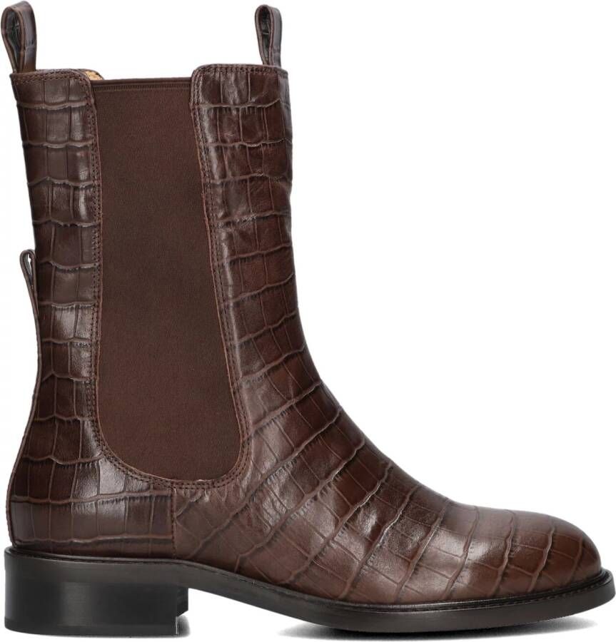 STEFANO LAURAN Enkellaarsjes Dames Pe2046 Maat: 38 Materiaal: Leer Kleur: Bruin - Foto 4