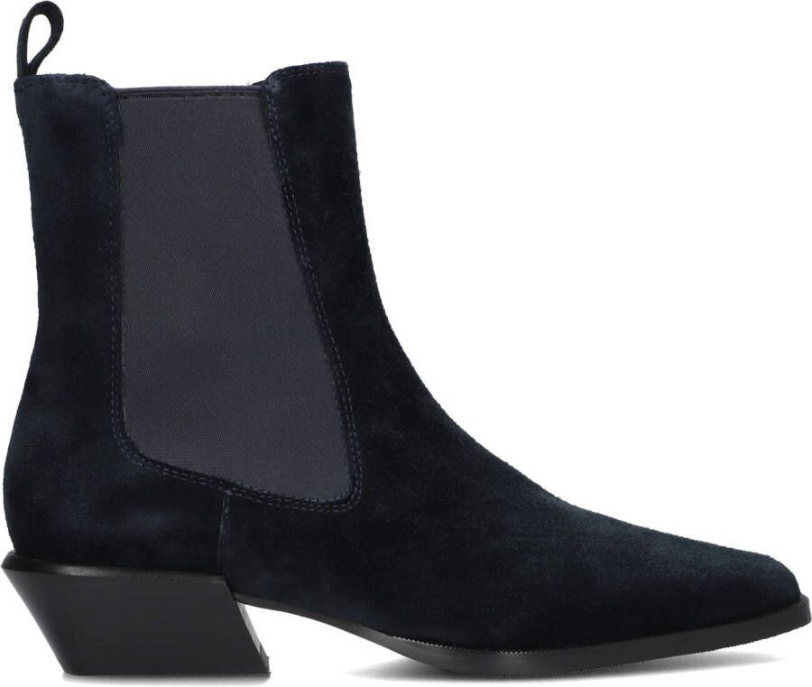 STEFANO LAURAN Enkellaarsjes Dames Pe2104 Maat: 43 Materiaal: Suède Kleur: Blauw