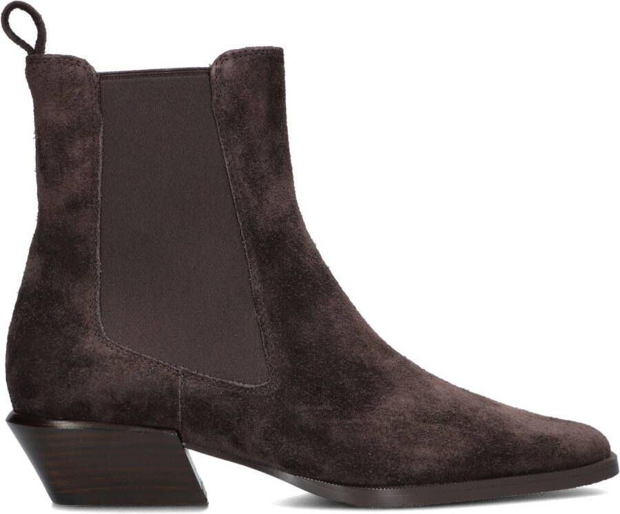 STEFANO LAURAN Enkellaarsjes Dames Pe2104 Maat: 41 Materiaal: Suède Kleur: Bruin