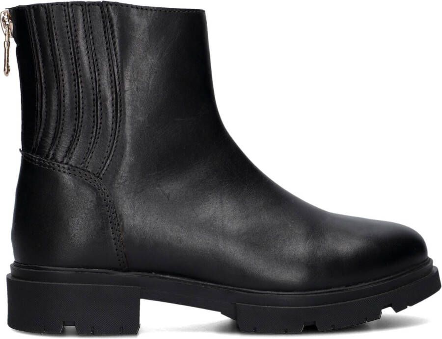 STEFANO LAURAN Enkellaarsjes Dames S3086. Maat: 36 Materiaal: Leer Kleur: Zwart