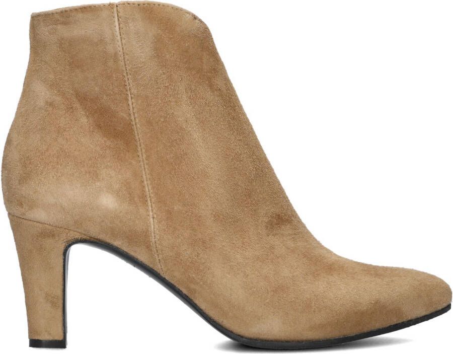 STEFANO LAURAN Enkellaarsjes Dames S3112. Maat: 41 Materiaal: Suède Kleur: Camel