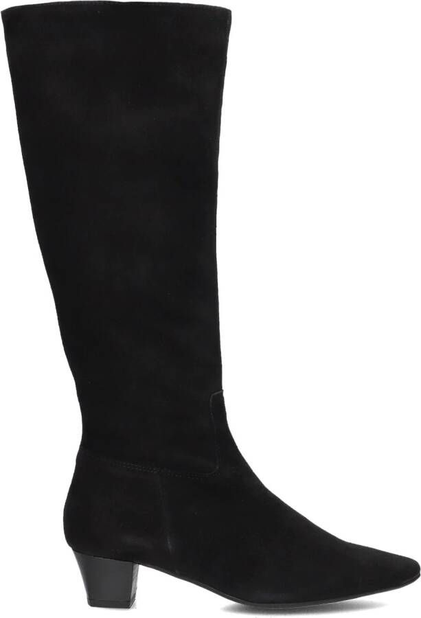 STEFANO LAURAN Hoge Laarzen Dames 010-290 Maat: 36 Materiaal: Suède Kleur: Zwart - Foto 4
