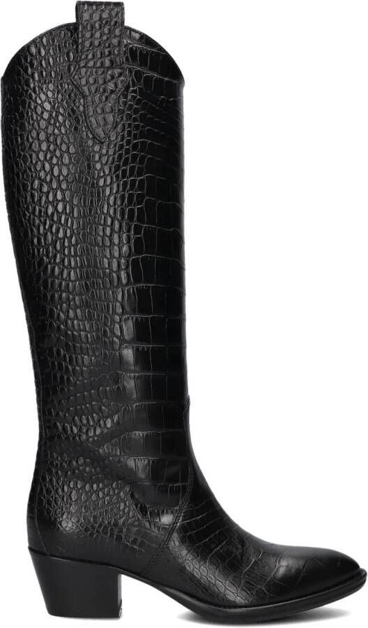 STEFANO LAURAN Hoge Laarzen Dames 702-08 Maat: 39 Materiaal: Leer Kleur: Zwart - Foto 3