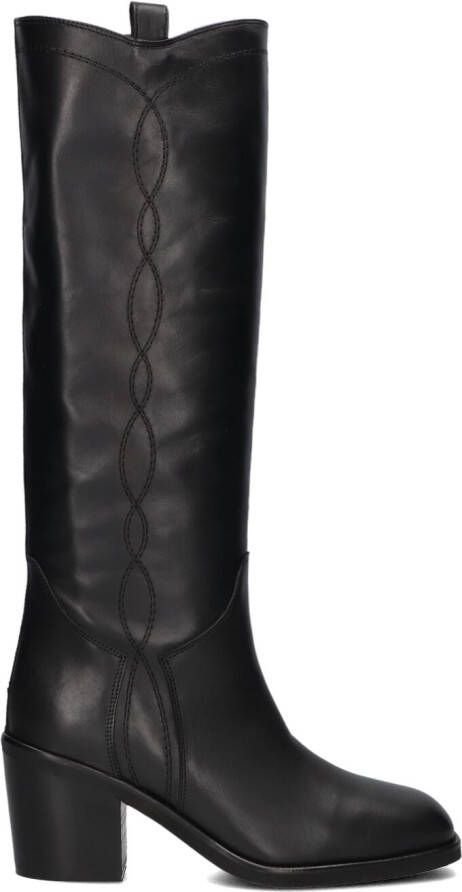 STEFANO LAURAN Hoge Laarzen Dames B5631 Maat: 41 Materiaal: Leer Kleur: Zwart - Foto 3