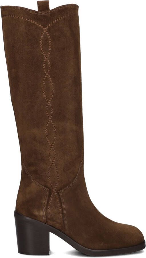 STEFANO LAURAN Hoge Laarzen Dames B5631 Maat: 37 Materiaal: Suède Kleur: Cognac - Foto 3