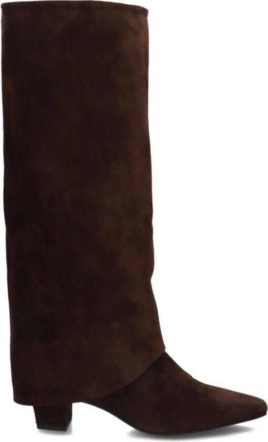 STEFANO LAURAN Hoge Laarzen Dames Brenda12 Maat: 40 Materiaal: Suède Kleur: Bruin - Foto 3