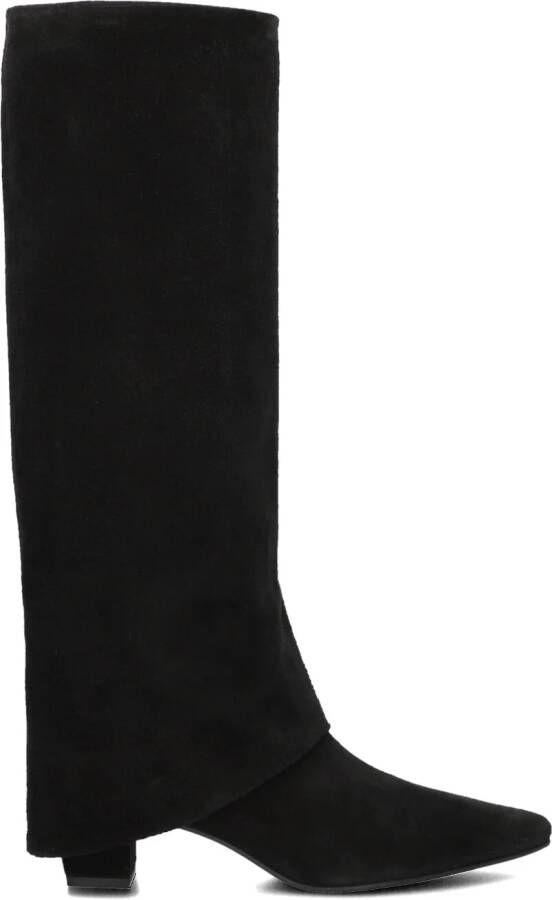 STEFANO LAURAN Hoge Laarzen Dames Brenda12 Maat: 38 Materiaal: Suède Kleur: Zwart - Foto 4