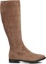 STEFANO LAURAN Hoge Laarzen Dames S3304 Maat: 39 Materiaal: Suède Kleur: Taupe - Thumbnail 2