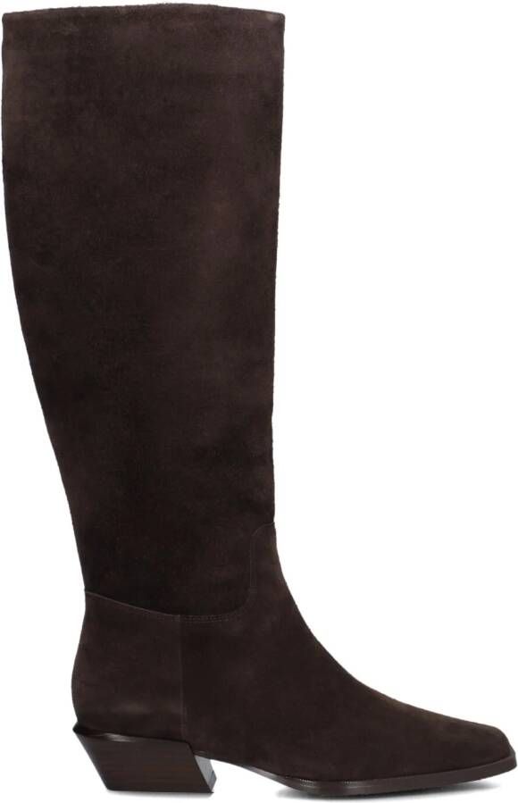 STEFANO LAURAN Hoge Laarzen Dames St2071 Maat: 36 Materiaal: Suède Kleur: Bruin - Foto 4